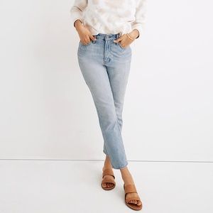Madewell The Curvy Perfect Vintage Jean in Fitzgerald Wash
